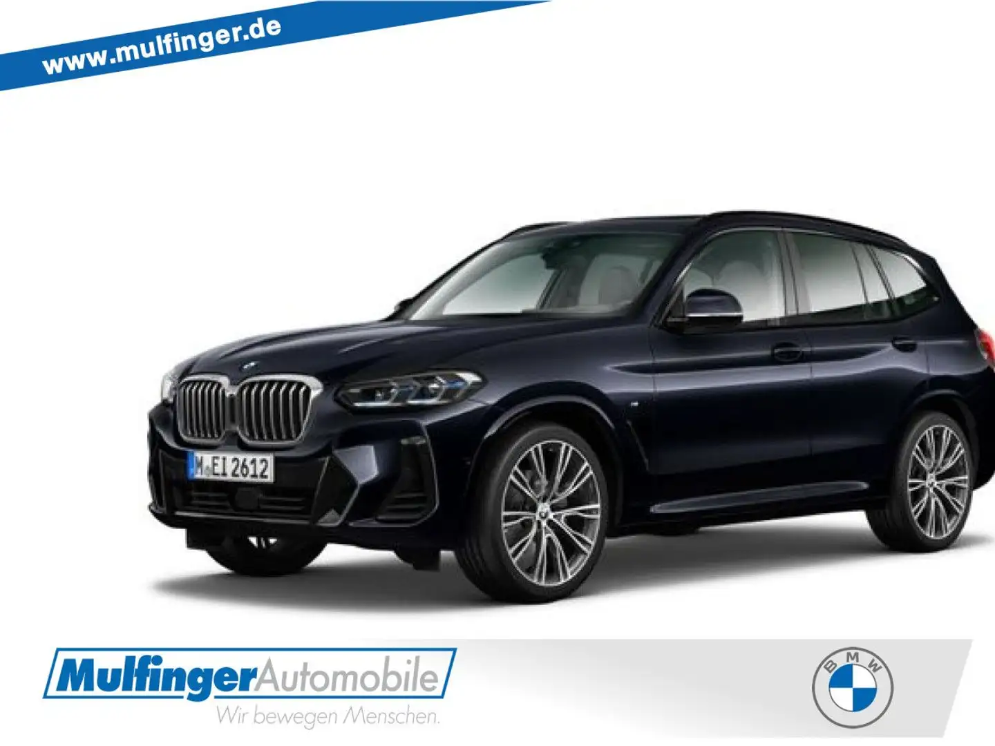 BMW X3 x20d M Sport Laser HUD ACC Kamera Pano AHK 21 Schwarz - 1