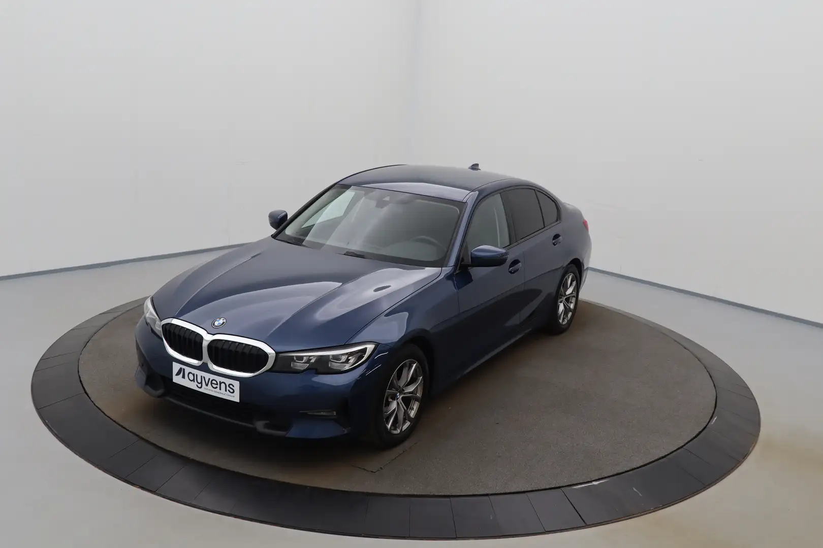 BMW 318 3 318iA Business Sport LEDER/STOF LED GPS PDC Carp Bleu - 1