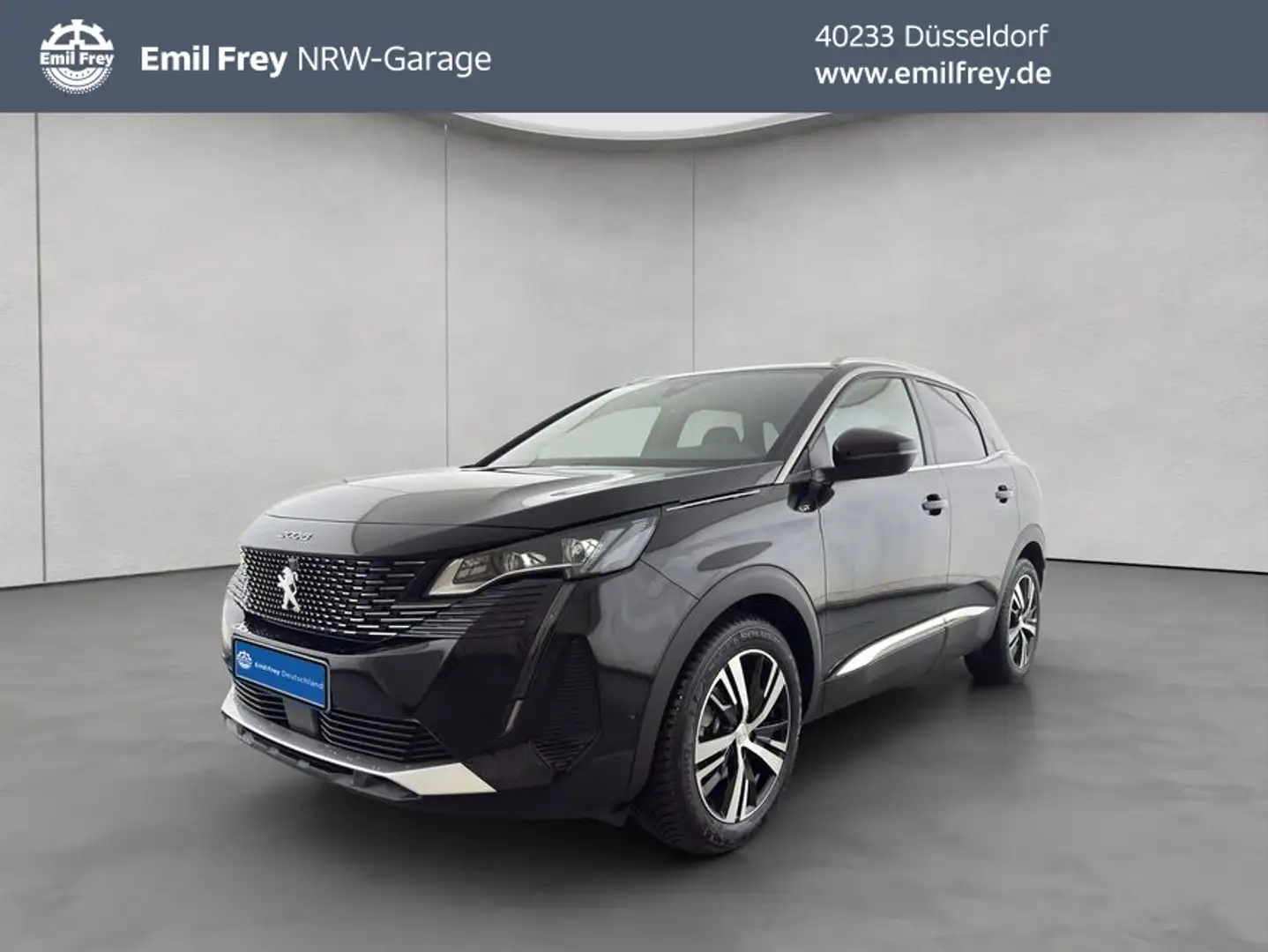 Peugeot 3008 Hybrid 136 e-DSC6 GT ANHÄNGERKUPPLUNG+NAVI Noir - 1