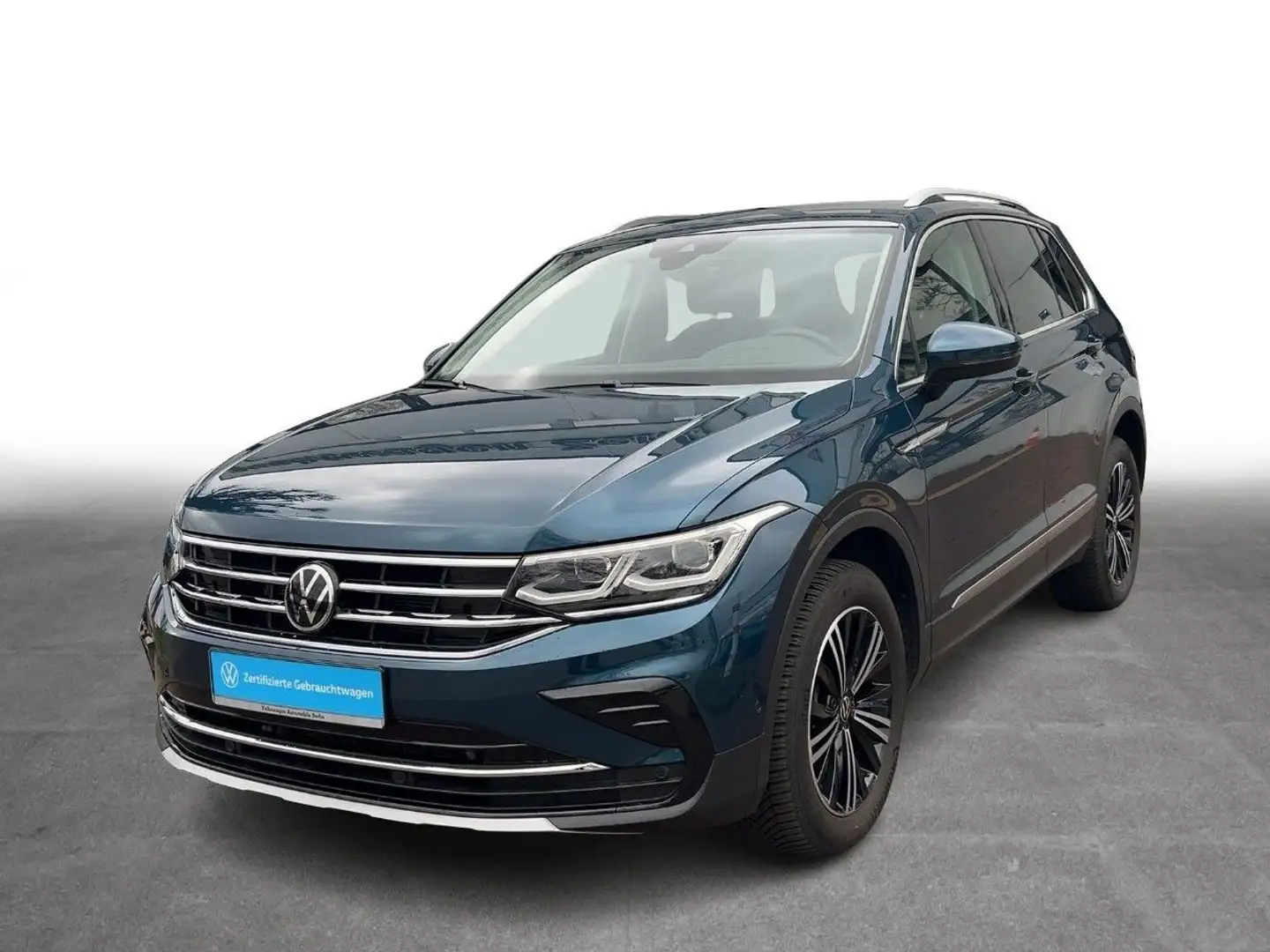 Volkswagen Tiguan 2.0 TDI DSG 4Motion Elegance Navi LED AHZ Blauw - 2