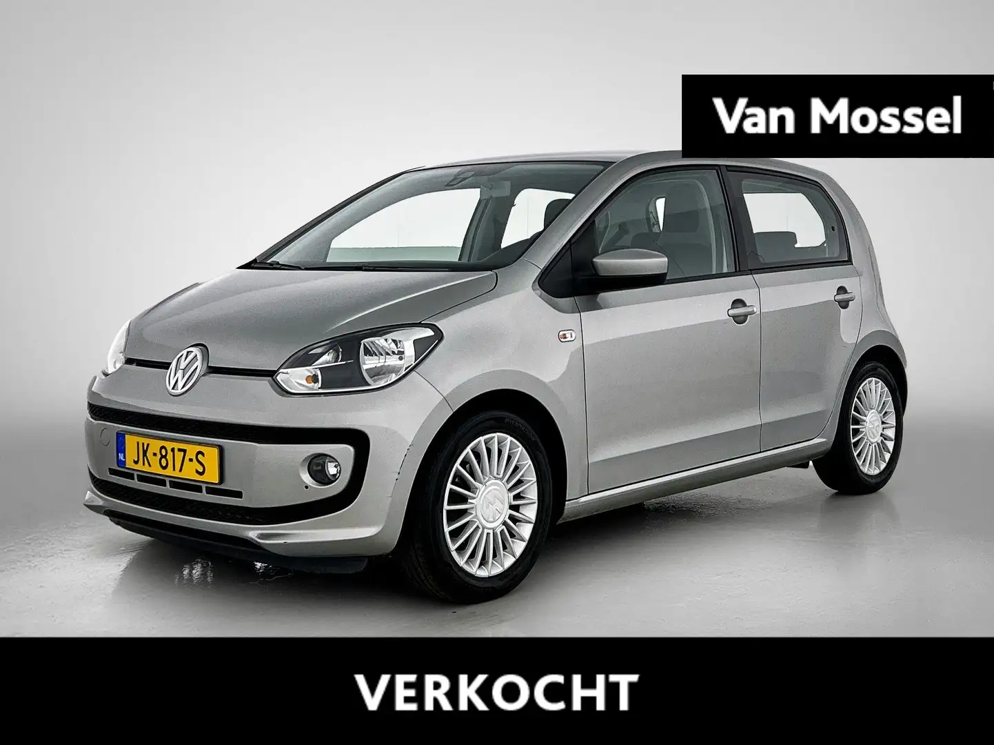 Volkswagen up! 1.0 high up! BlueMotion 75 PK | Automaat | Parkeer Grijs - 1