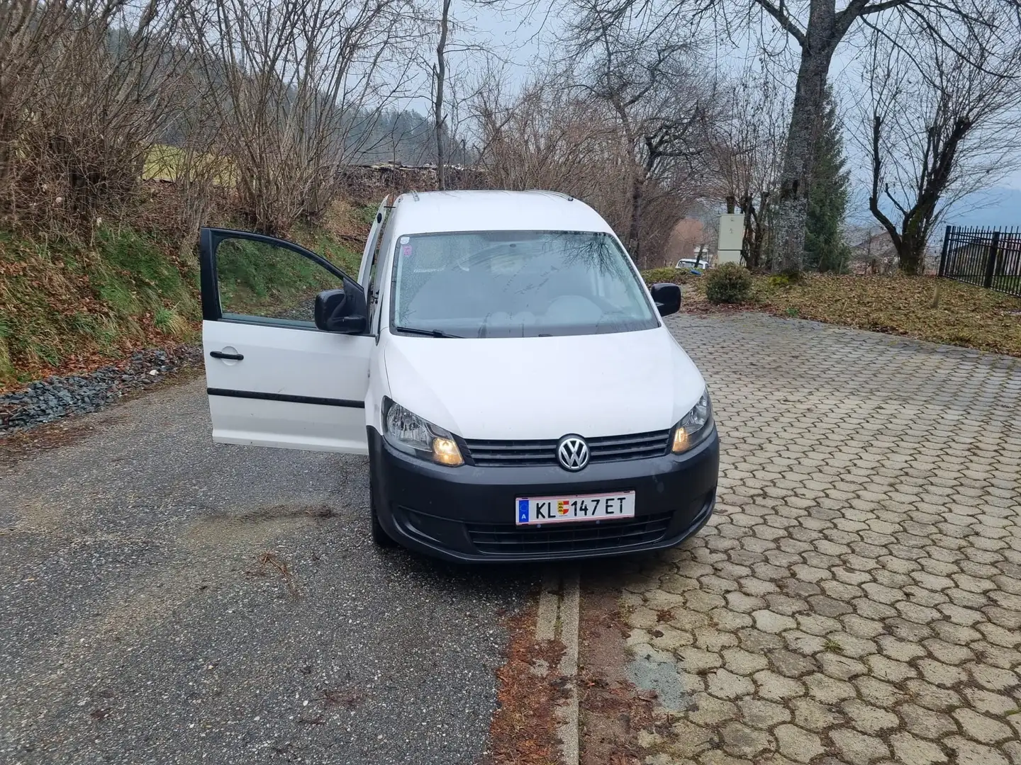 Volkswagen Caddy Kasten EcoFuel Weiß - 1