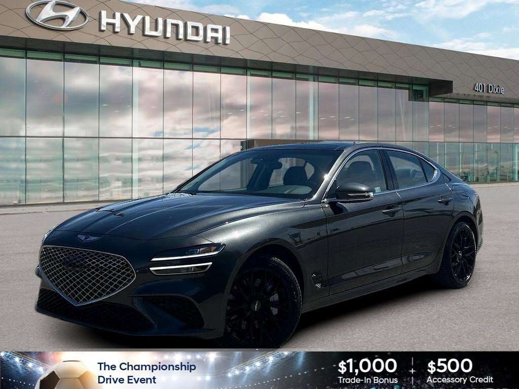 2025 Genesis G70 2.5T Advanced Awd | 2 Keys | Leather | Moonroof