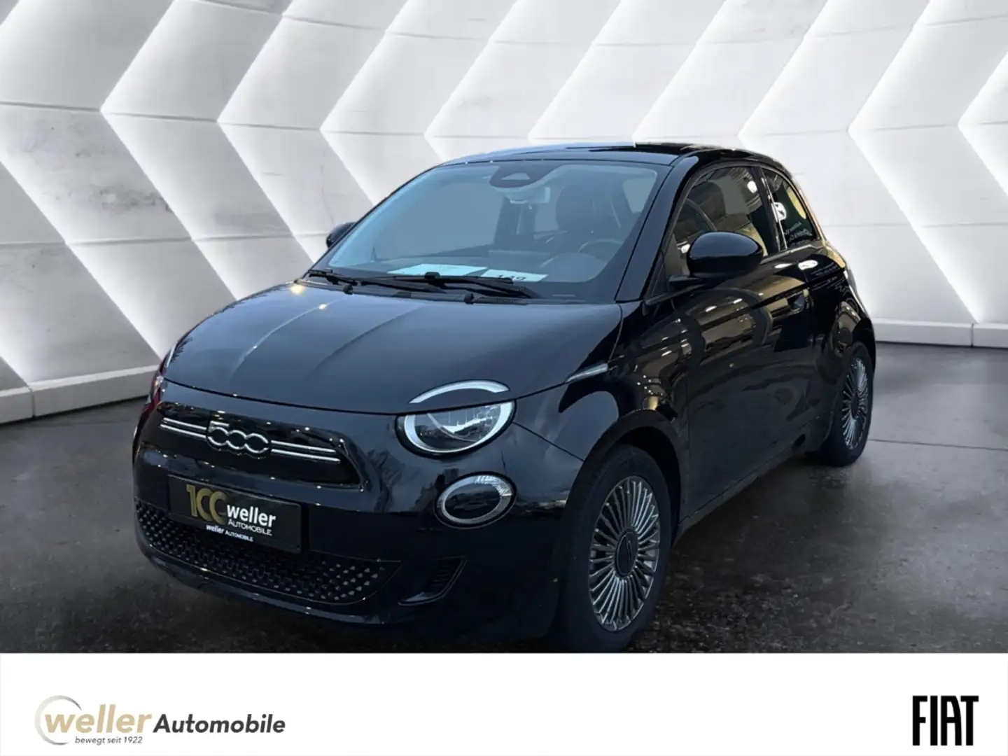 Fiat 500e Icon 42 Kwh Navi Sitzheizung Klimaautomatik Allwet Noir - 1