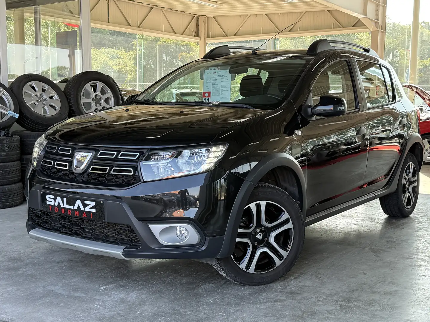 Dacia Sandero Stepway 0.9 TCe (EU6.2)/NAVI/CAMERA/ATTELAGE/USB Grijs - 2