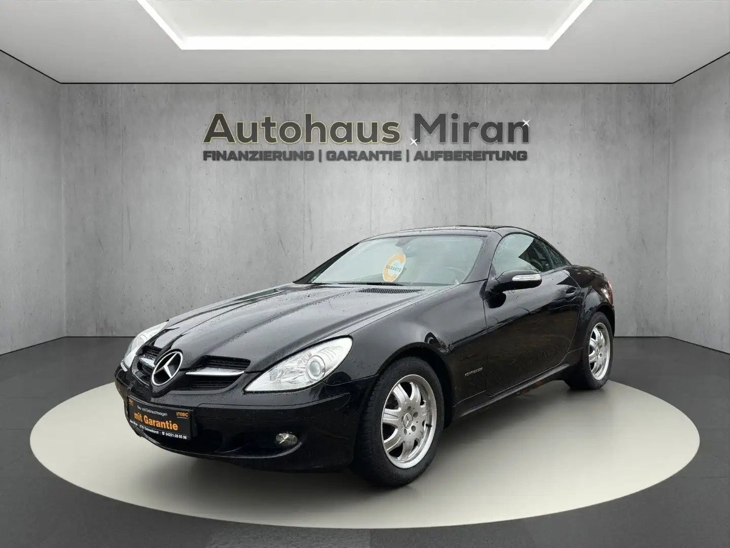 Mercedes-Benz SLK 200 Roadster *TÜVNEU*LEDER*MOPF*SHEFT* Negro - 1