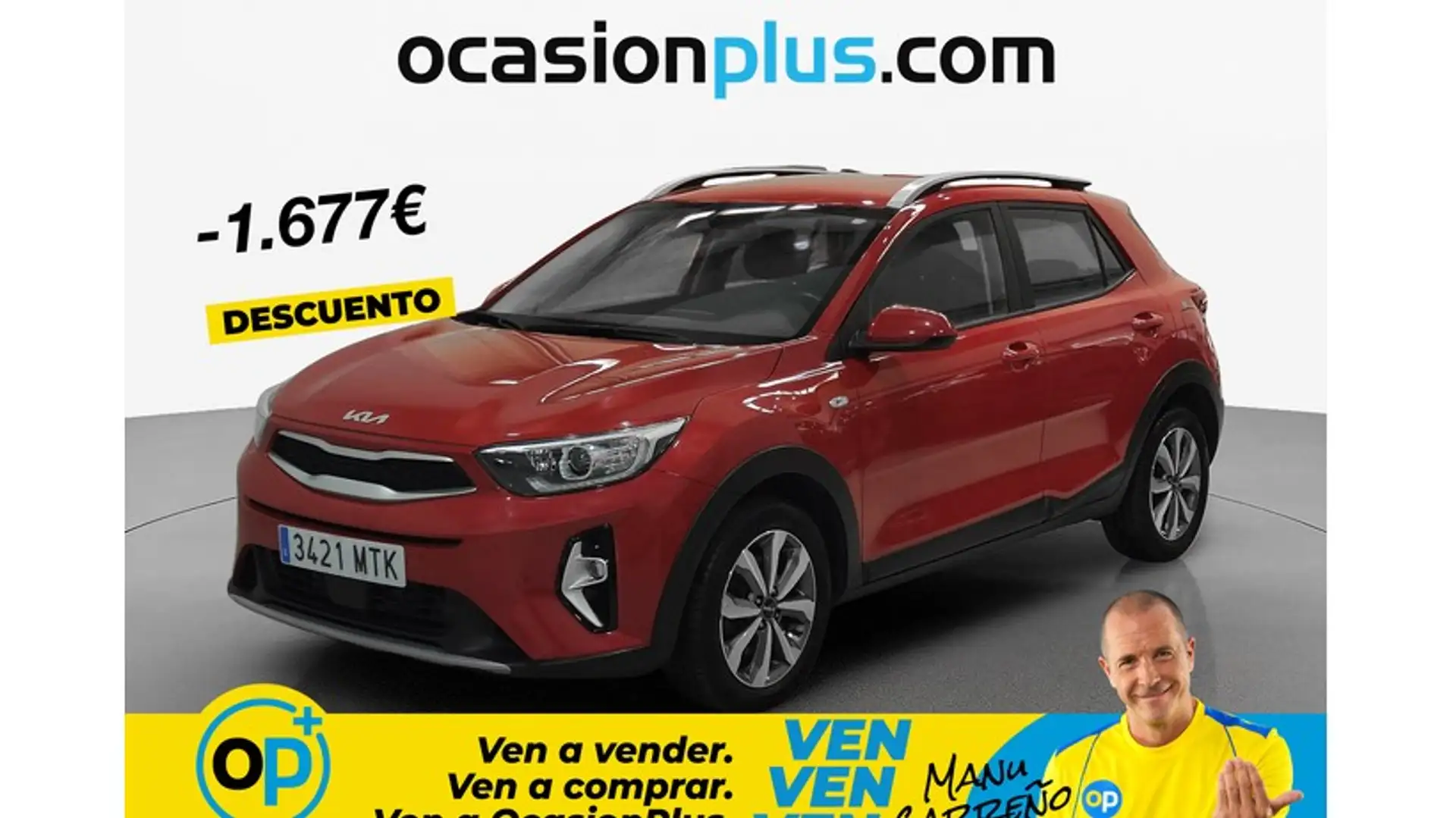 Kia Stonic 1.0 T-GDi Eco-Dynamic Drive 100 Rojo - 1