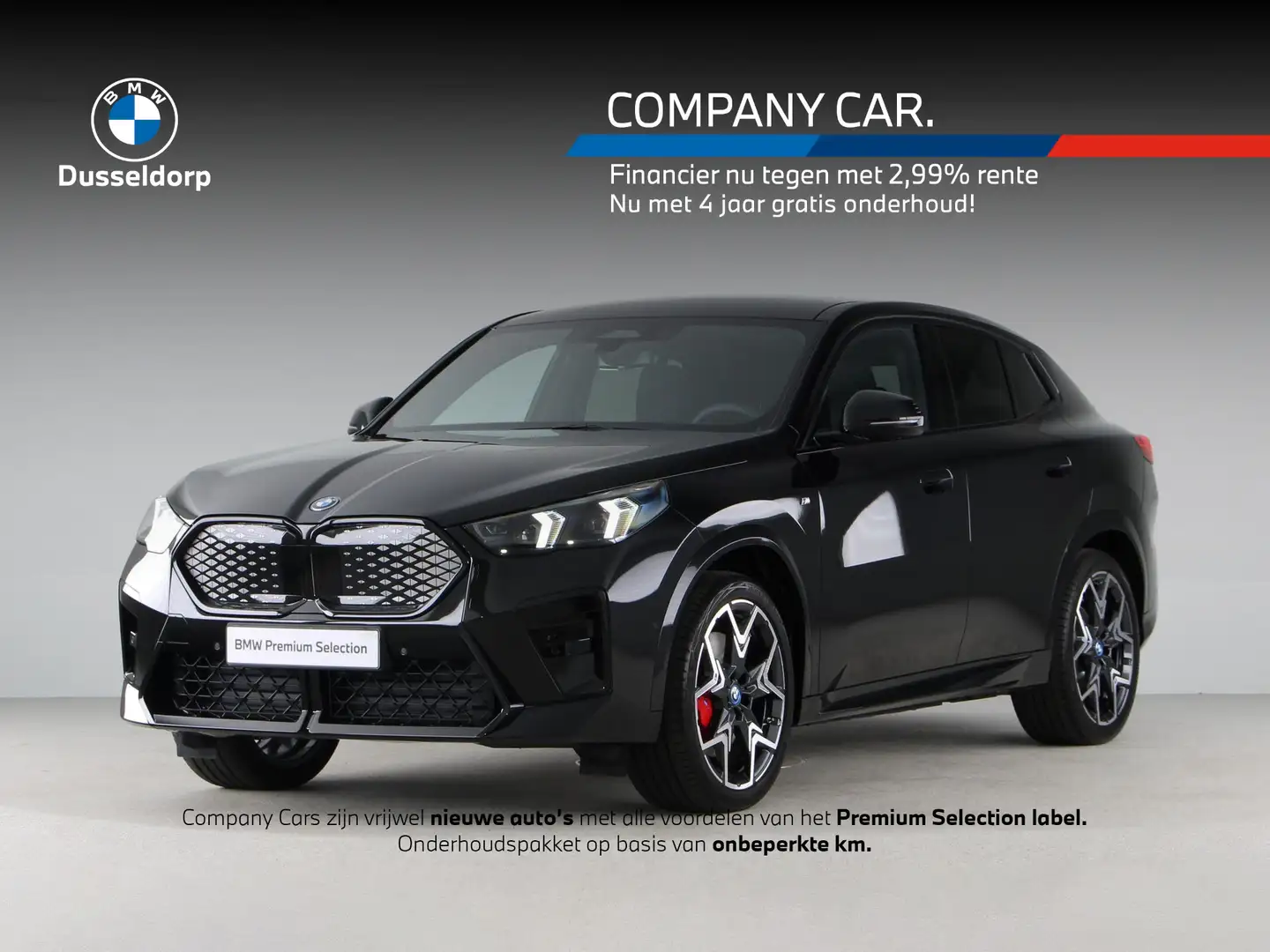 BMW iX2 xDrive30 M-Sport Pro 67kWh Zwart - 1