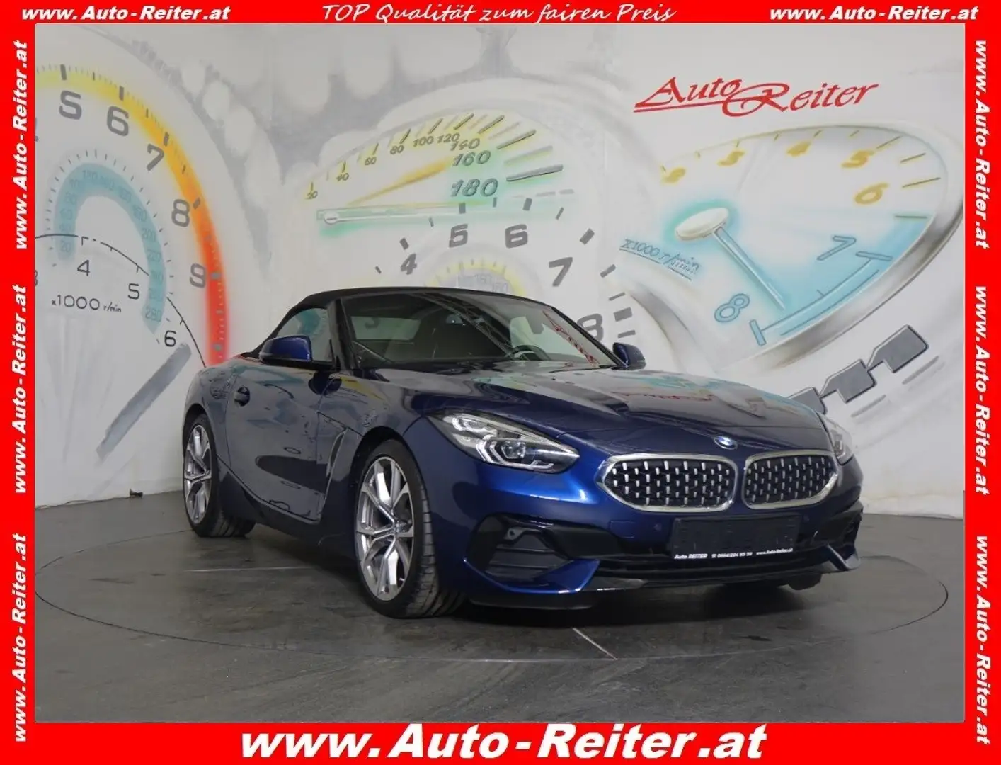 BMW Z4 sDrive 20i Aut. *LED, NAVI, LEDER* Blau - 1