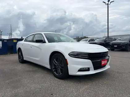 White 2019 Dodge Charger Sedan All-Wheel Drive 8-Speed Automatic