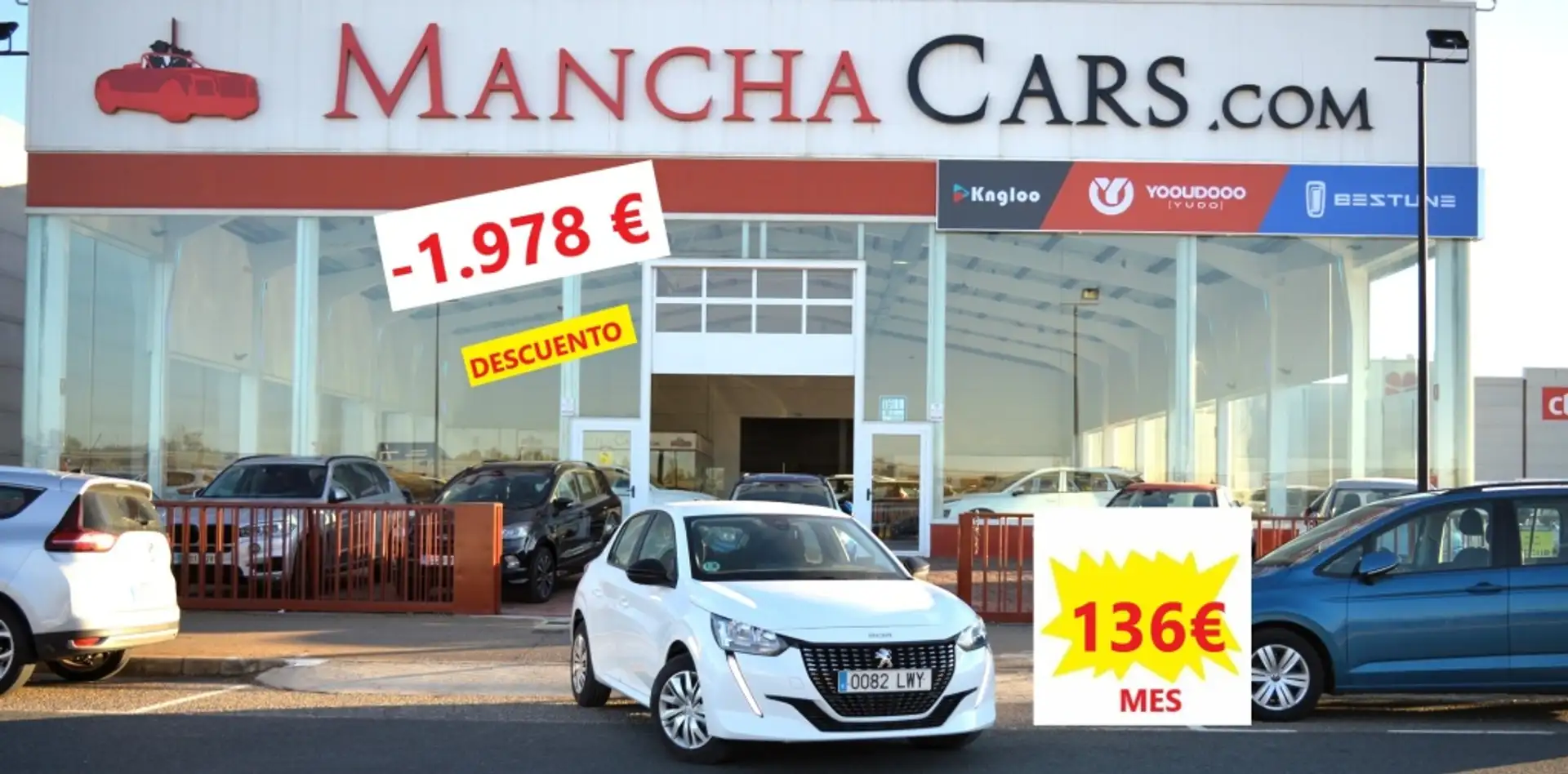 Peugeot 208 1.5 BlueHDi S&S Active Pack 100 Blanc - 1