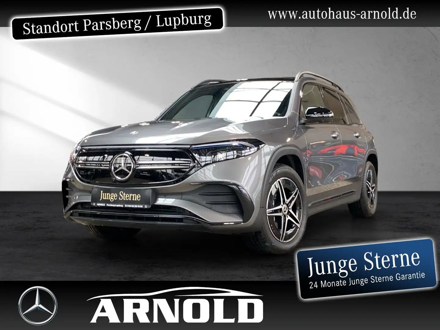 Mercedes-Benz EQB 350 EQB 350 4M AMG Line Distr. Pano 360° el-Klappe Grau - 1