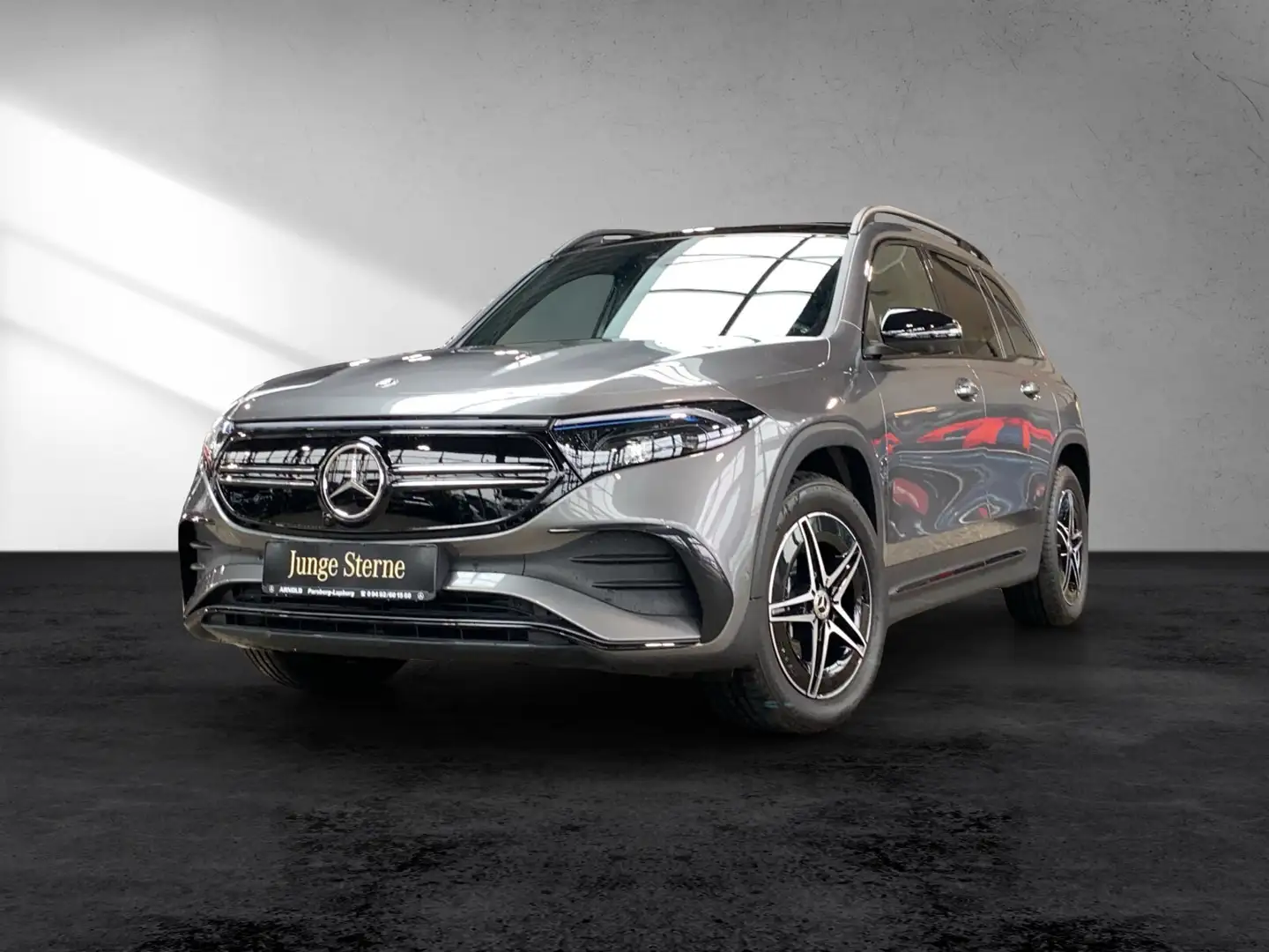 Mercedes-Benz EQB 350 EQB 350 4M AMG Line Distr. Pano 360° el-Klappe Grau - 2