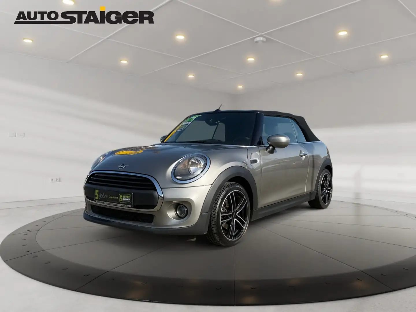 MINI One Cabrio Navi+SHZ+LM+PDC+Facelift Plateado - 2