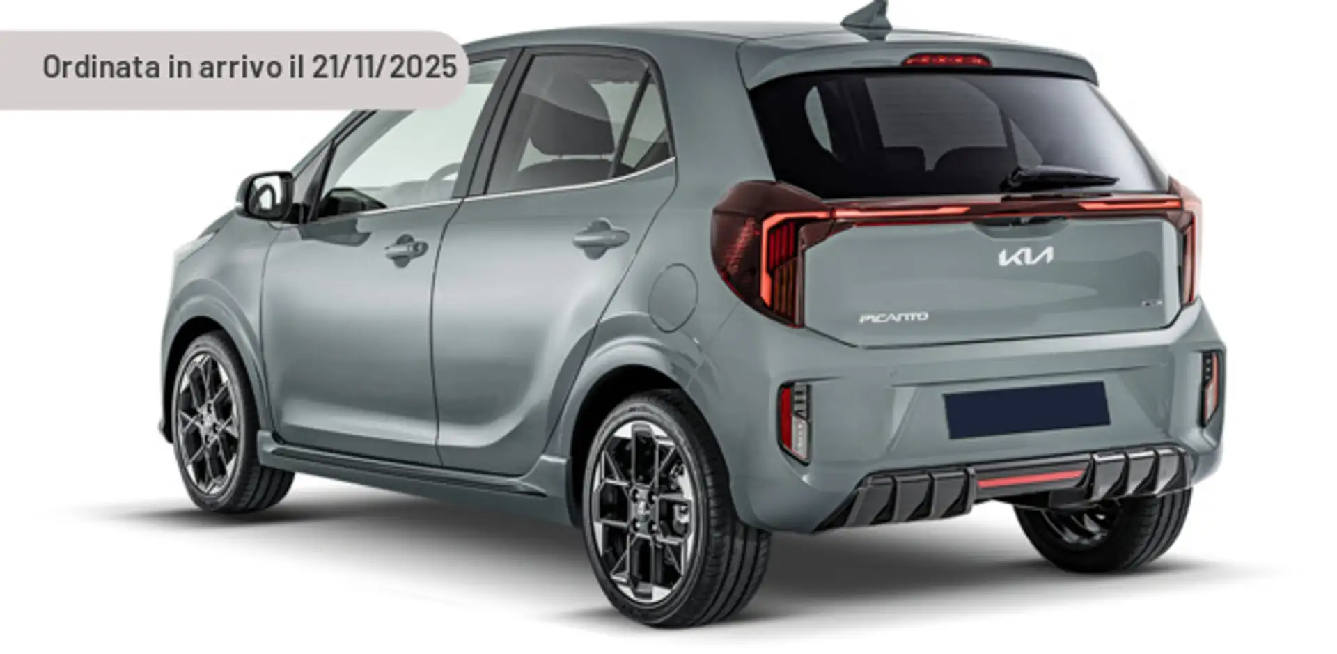 Kia Picanto 1.0 12V 5 porte AMT Urban Fleet Silver - 1