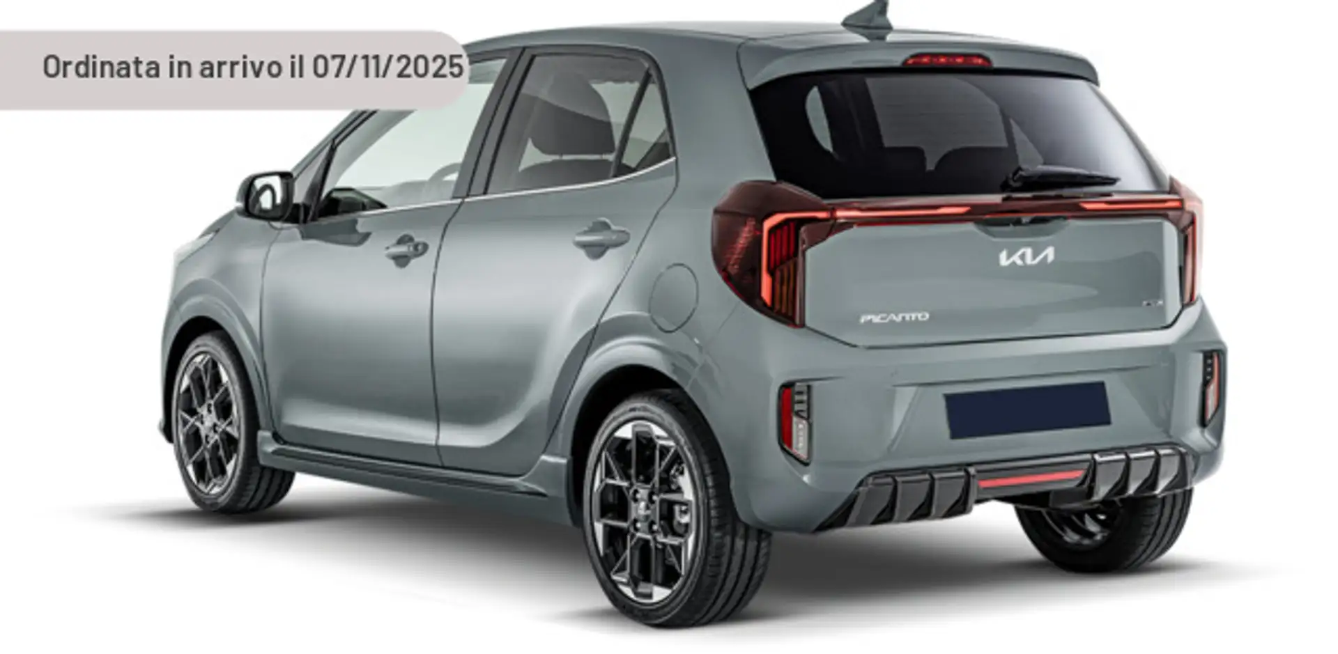Kia Picanto 1.0 12V 5 porte AMT Urban Fleet Argento - 1