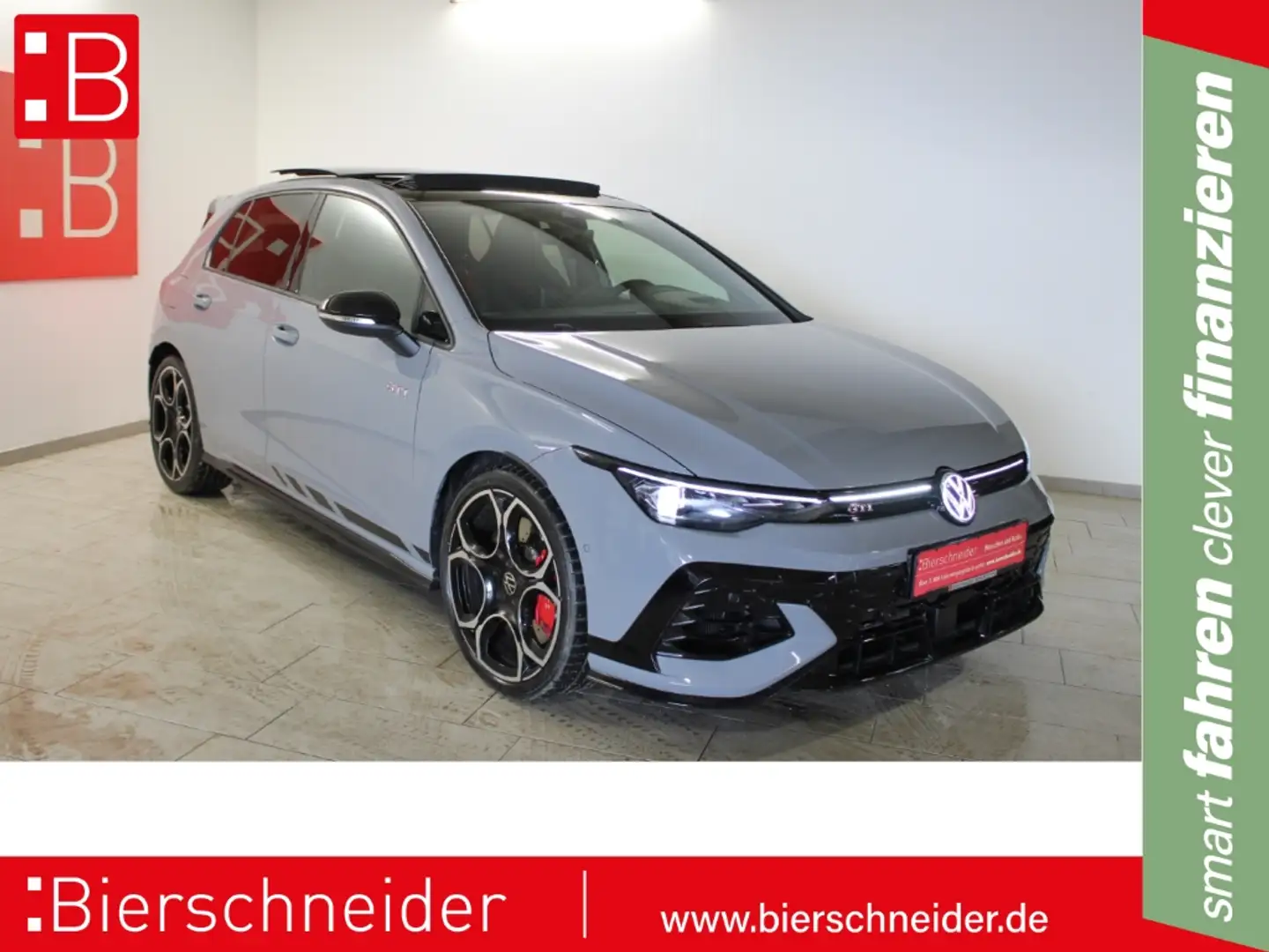 Volkswagen Golf GTI 8 2.0 TSI DSG Clubsport PA Black Style MATRIX PANO Grau - 1