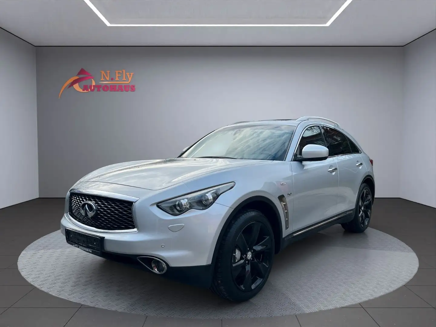 Infiniti QX70 5.0 S Premium V8*Leder*Navi*360*belüf.Sitz* Silber - 2