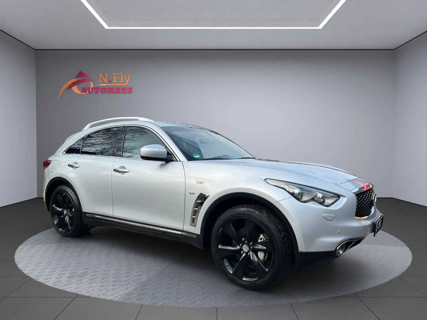 Infiniti QX70 5.0 S Premium V8*Leder*Navi*360*belüf.Sitz* Silber - 1