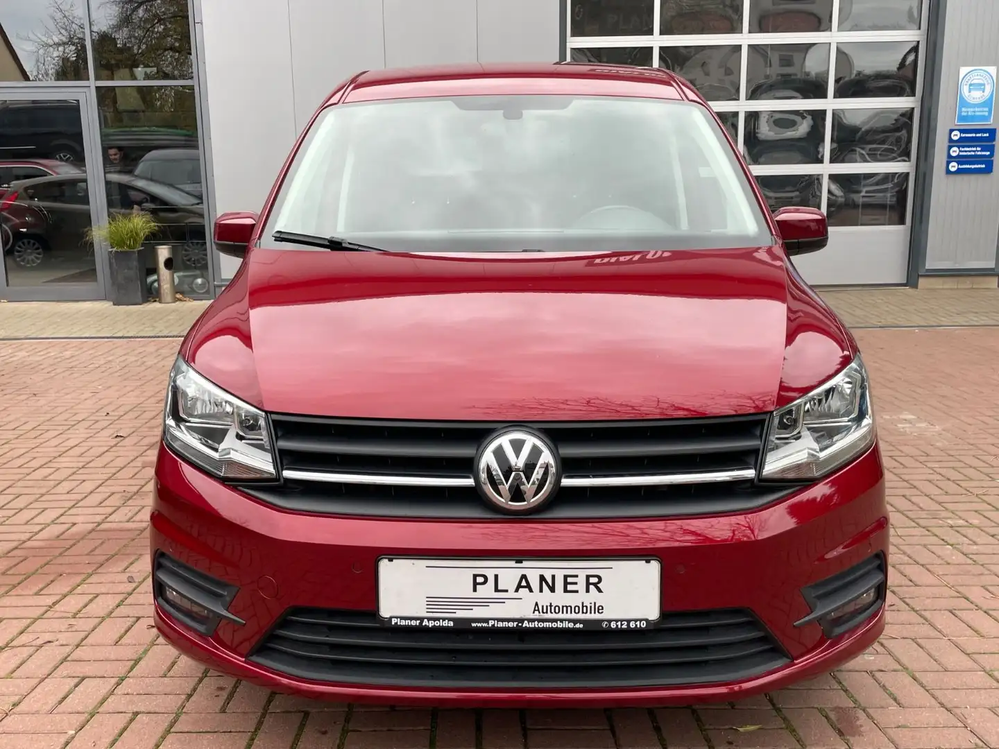 Volkswagen Caddy Maxi 7.Sitzer DSG Standheiz Navi Service Rot - 2
