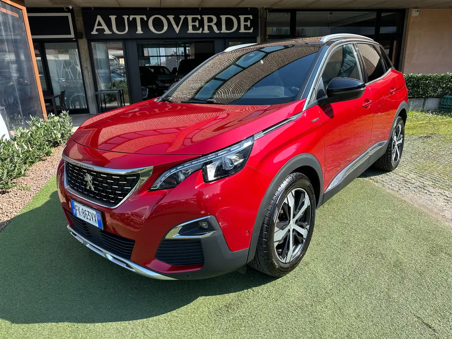 Peugeot 3008 1.2 Puretech GT Line 130CV 57000KM UNIPROPRIETARIO Červená - 1