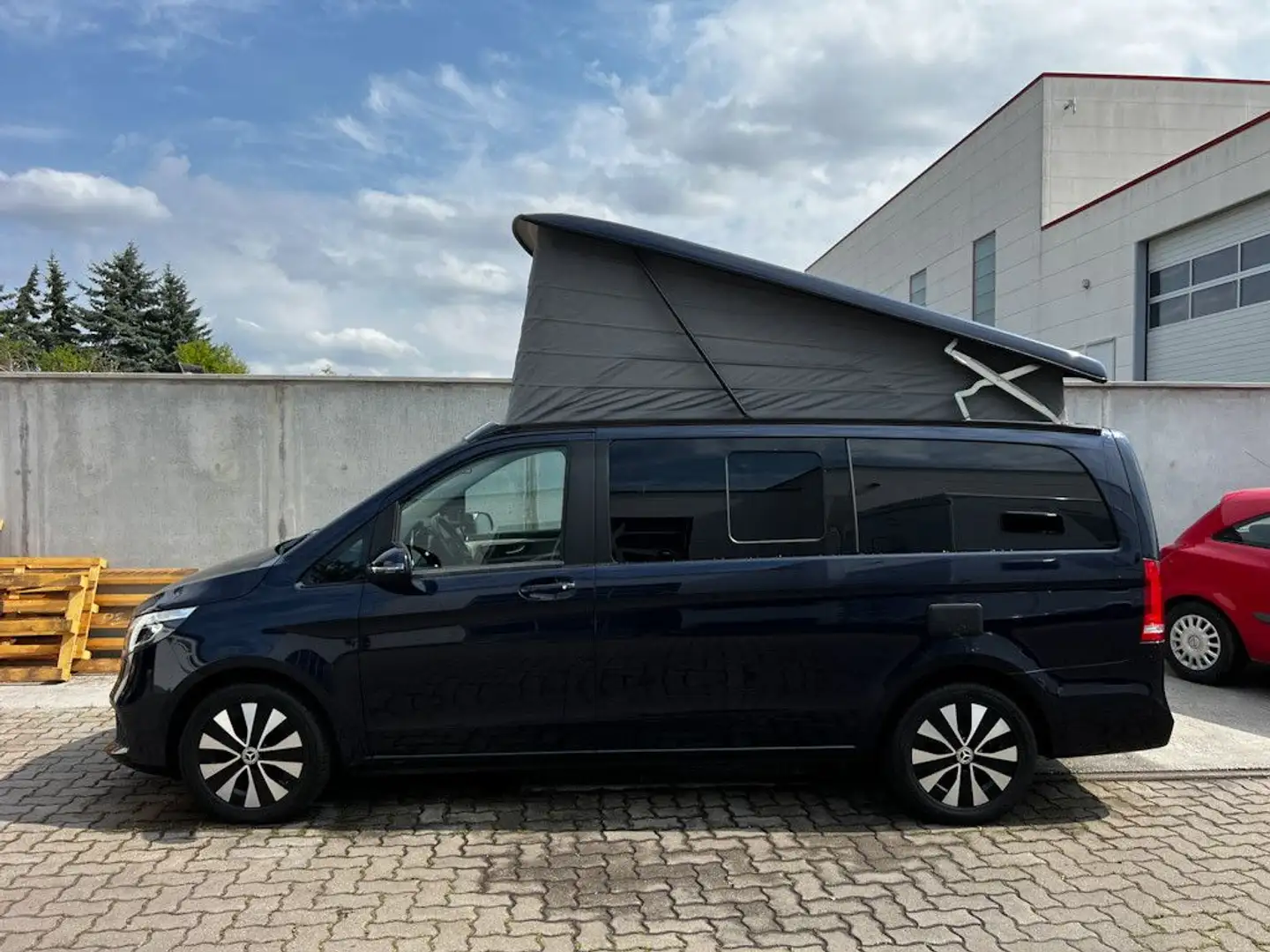 Mercedes-Benz V 220 Marco Polo *Aufstelldach*Küche*360°Kamera* Blau - 2