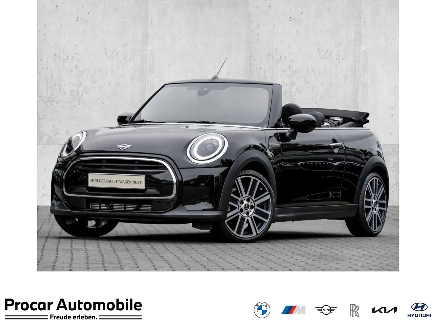 MINI Cooper C Cabrio Cooper C YOUNIQUE TRIM+DA+SHZ+LED+18" Zwart - 1