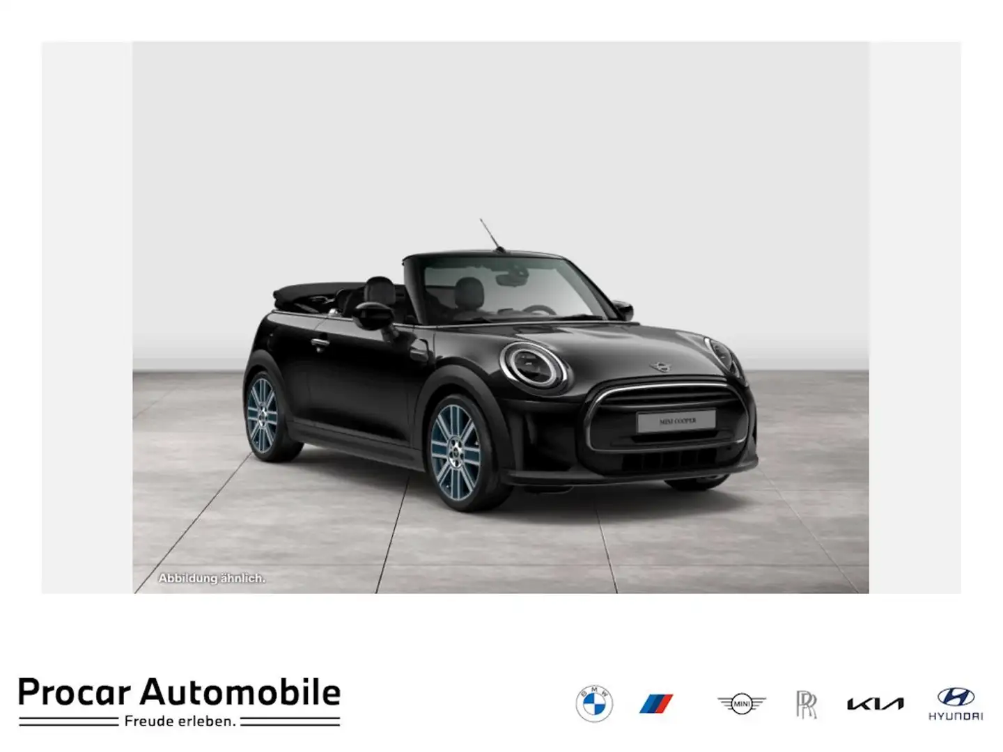 MINI Cooper C Cabrio Cooper C YOUNIQUE TRIM+DA+SHZ+LED+18" Schwarz - 1