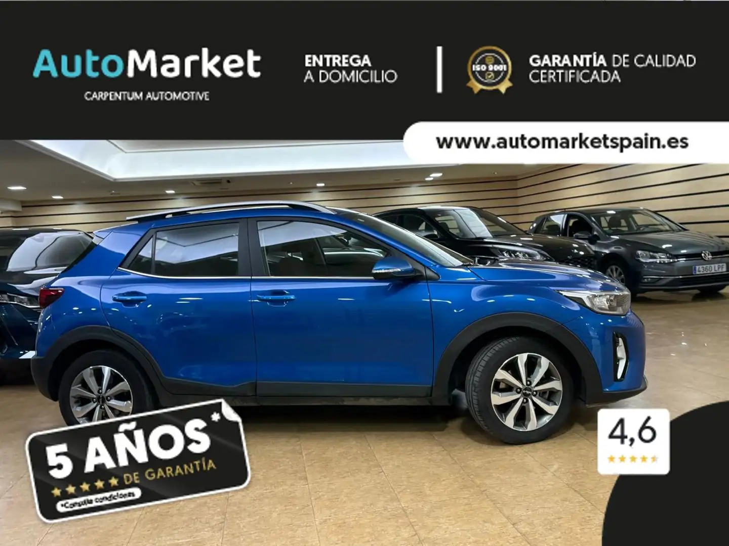 Kia Stonic 1.0 TGDi MHEV MT Drive Azul - 2