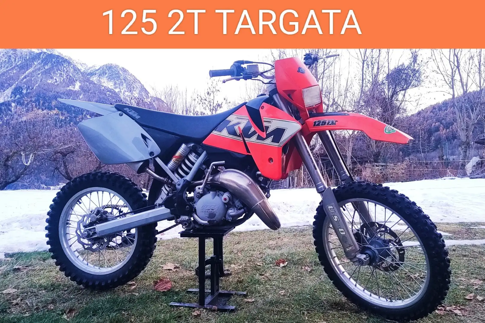 KTM 125 EXC Orange - 1