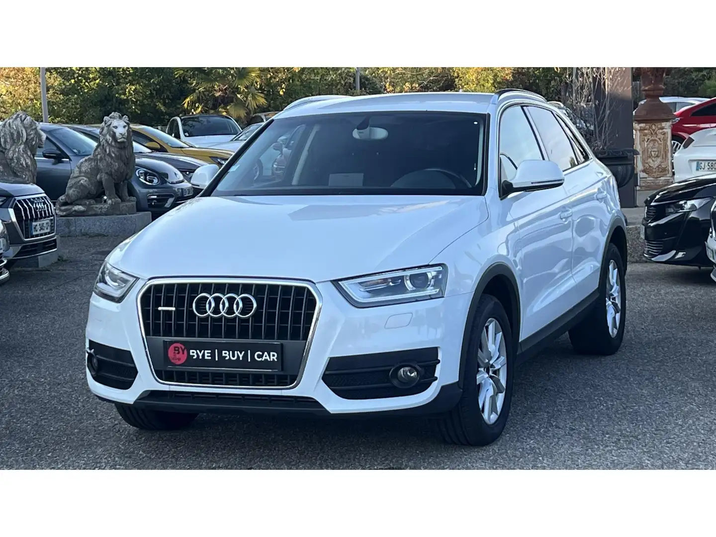 Audi Q3 Quattro 2.0 TDi 177 S-tronic  - GARANTIE 12 MOIS Blanc - 1