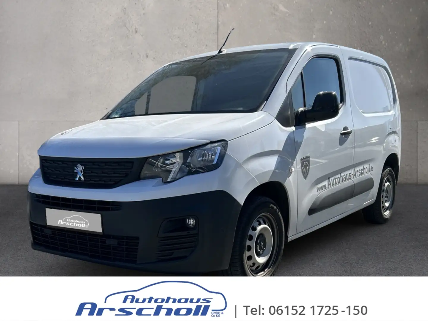 Peugeot Partner Premium L1+ BlueHDi 100 DAB Totwinkelassis Wit - 1