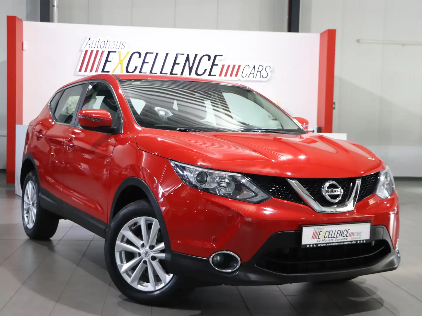 Nissan Qashqai 1.6 ACENTA / NAVI+KAMERA / SPURHALTE Rot - 1
