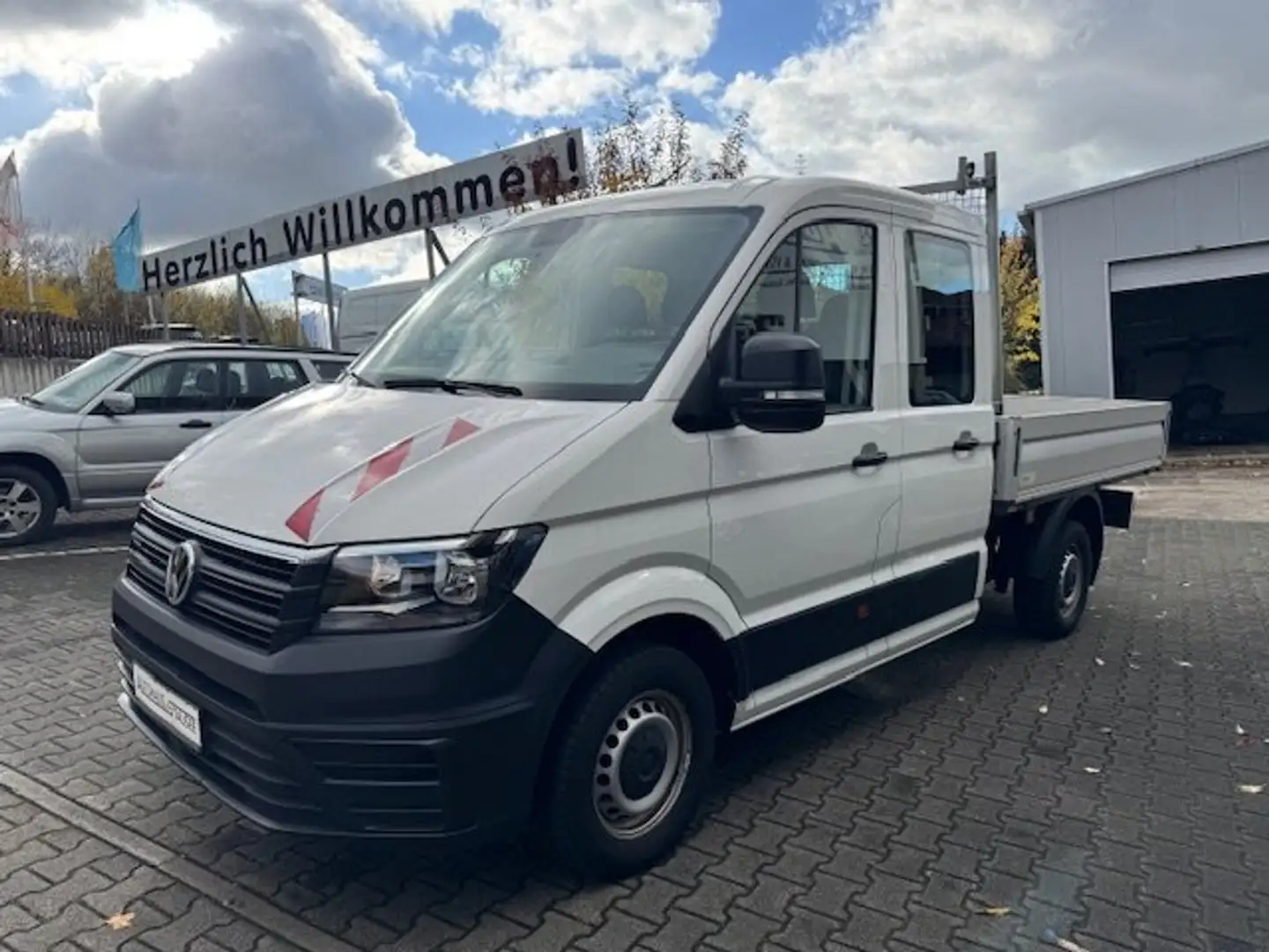 Volkswagen Crafter 2.0TDI Pritsche 35 DOKA mittellang 4MOTION Weiß - 1
