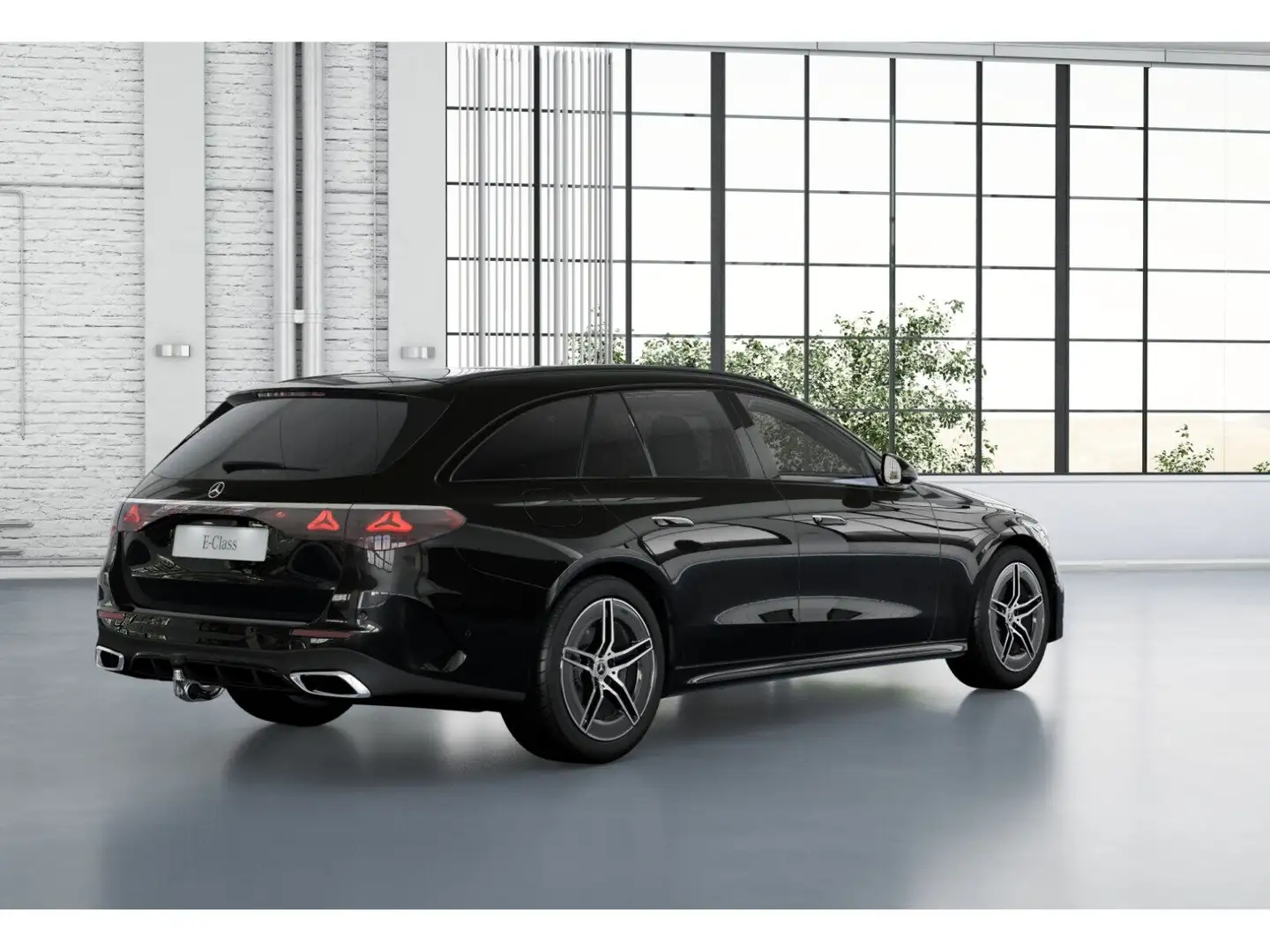 Mercedes-Benz E 220 d T #AMG #PANO-SD #SUPERSCREEN #AHK #NIGHT Schwarz - 2