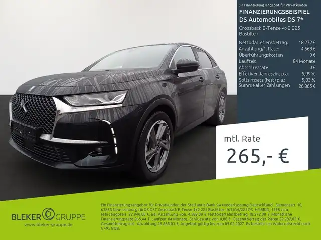 DS Automobiles DS 7 Crossback E-Tense 4x2 225 Bastille+