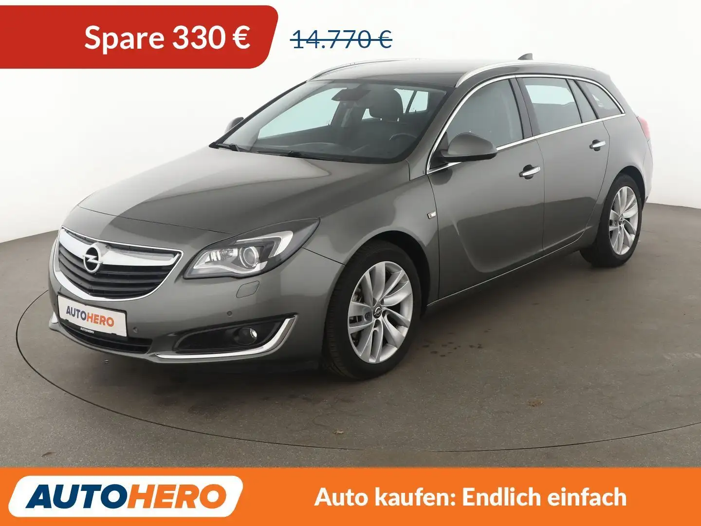 Opel Insignia 2.0 CDTI Excellence Aut.*NAVI*SHZ*TEMPO* Gris - 1