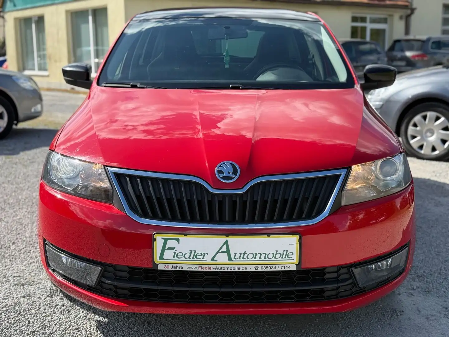 Skoda Rapid/Spaceback 1.2 TSI Edition Spaceback /KLIMA/PANORAMA Rood - 2