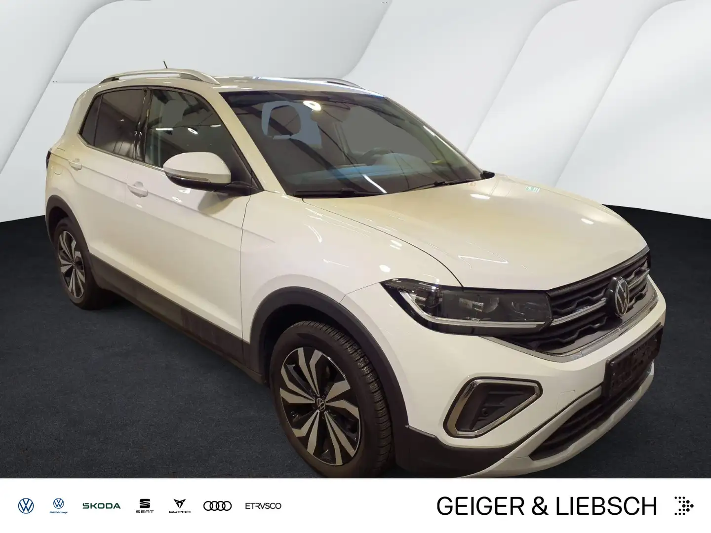 Volkswagen T-Cross 1.0 TSI DSG STYLE*IQ.LIGHT*NAVI*KLIMA*PD Weiß - 1