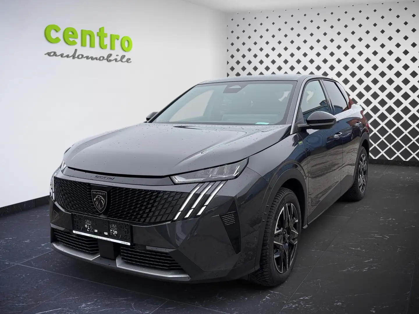 Peugeot 3008 Hybrid 136 Allure Grau - 1