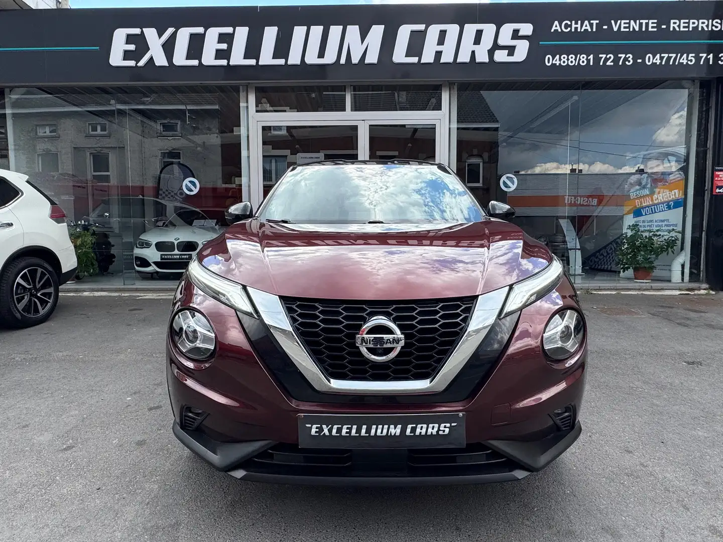 Nissan Juke 1.0 DIG-T 2WD EDITION BOSE GPS CUIR JANTE CARNET Rood - 2
