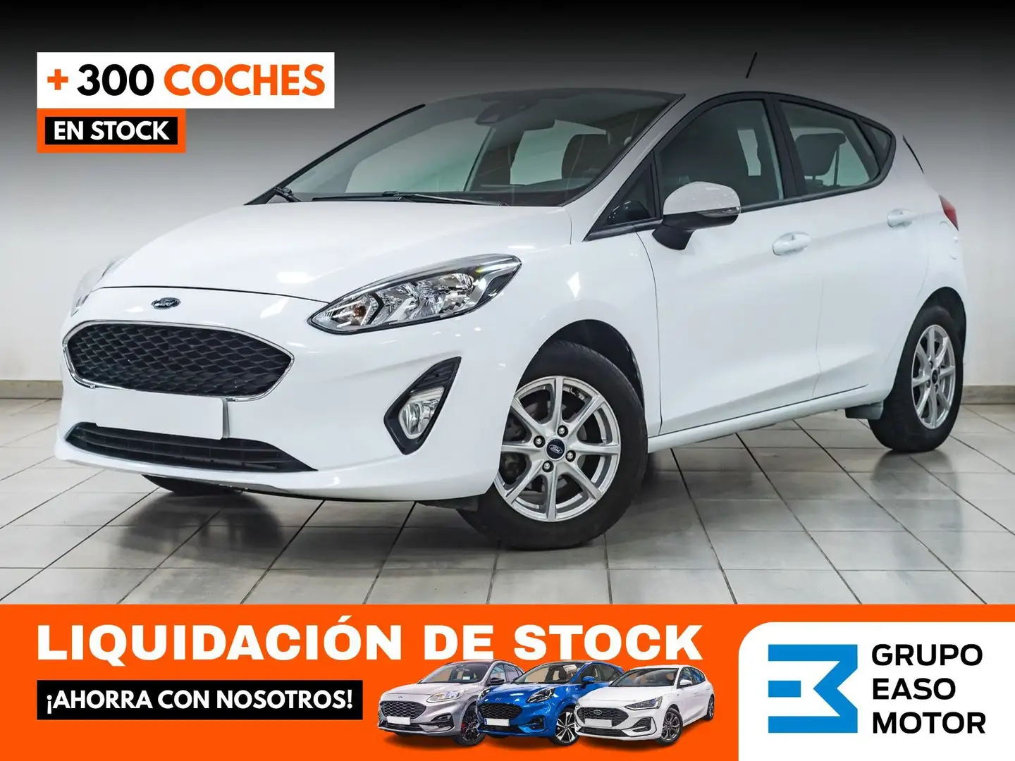 Ford Fiesta 1.1 Ti-VCT Trend+ Blanc - 1