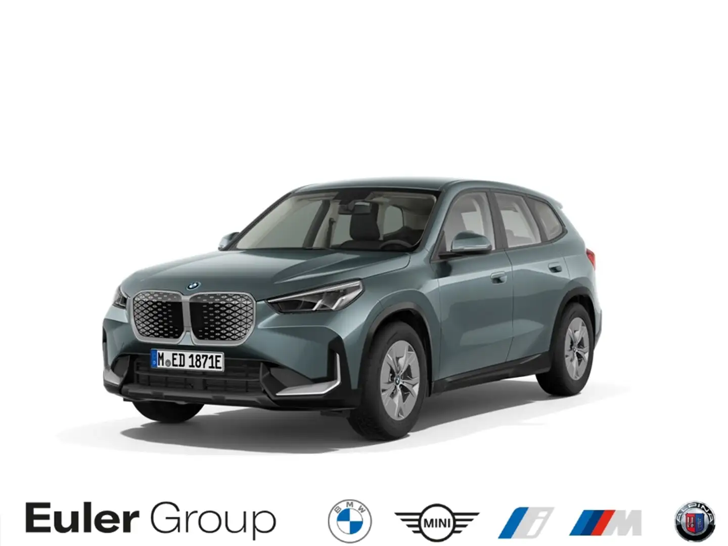 BMW iX1 xDrive 30 AD AHK-klappbar AHK Navi Digitales Cockp Grün - 1