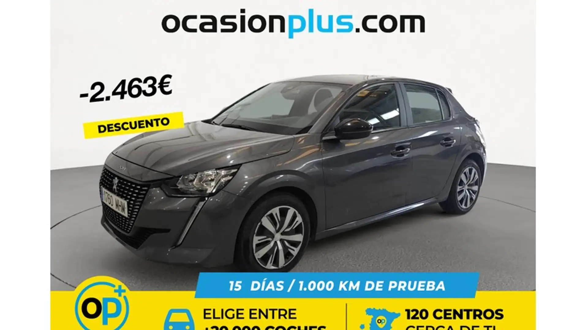 Peugeot 208 1.2 Puretech S&S Active Pack 100 Grau - 1