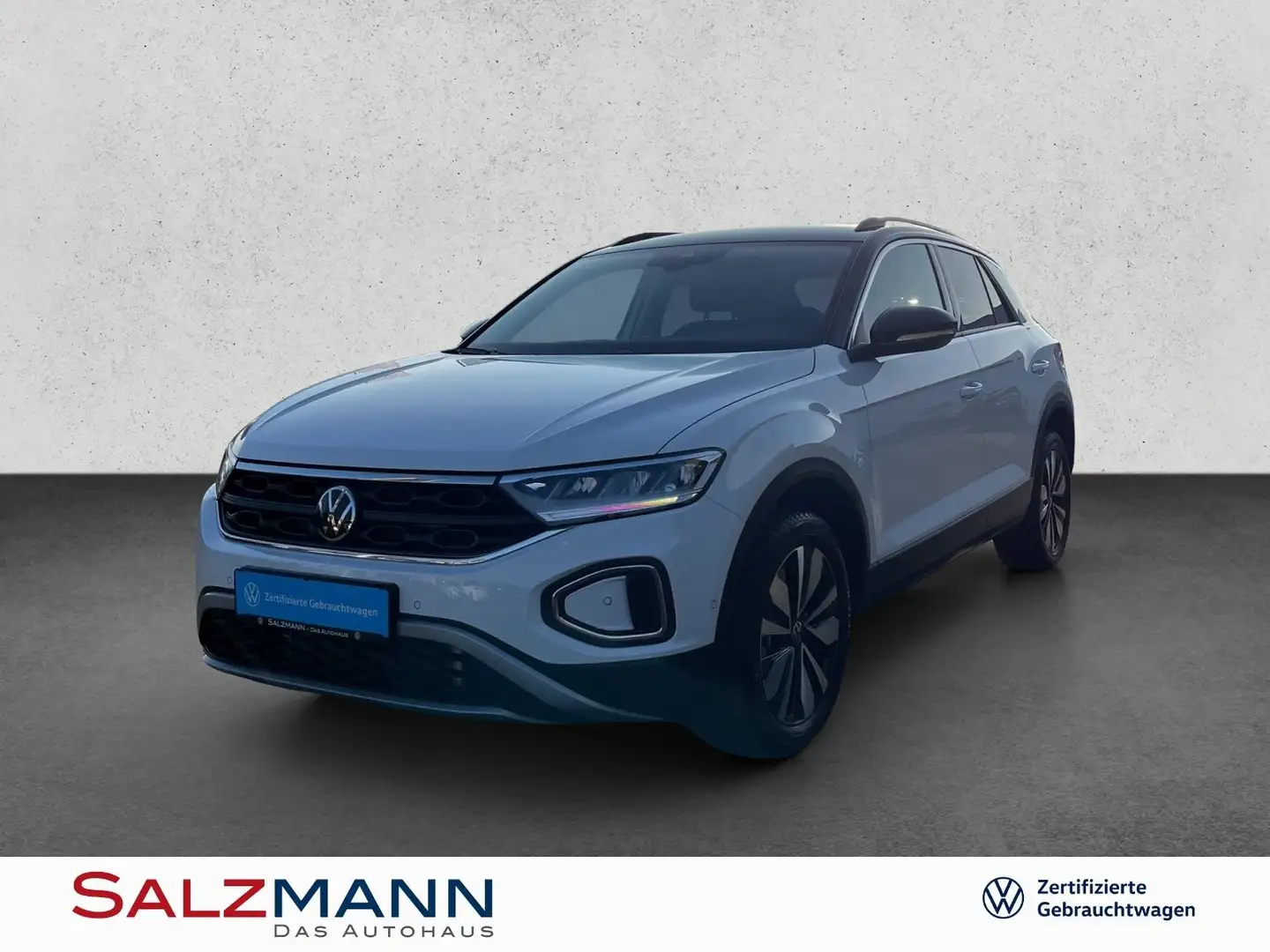 Volkswagen T-Roc 1.5 TSI Goal, Navi, Kamera, LED, ACC KLIMA Weiß - 1