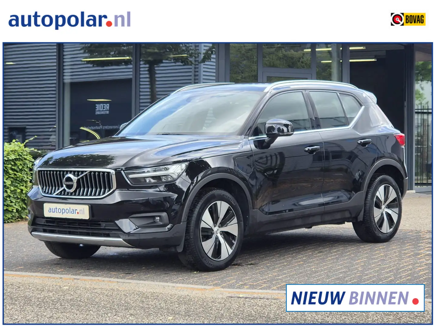 Volvo XC40 1.5 T4 Recharge Inscription Expression Keyless/Cam Zwart - 1