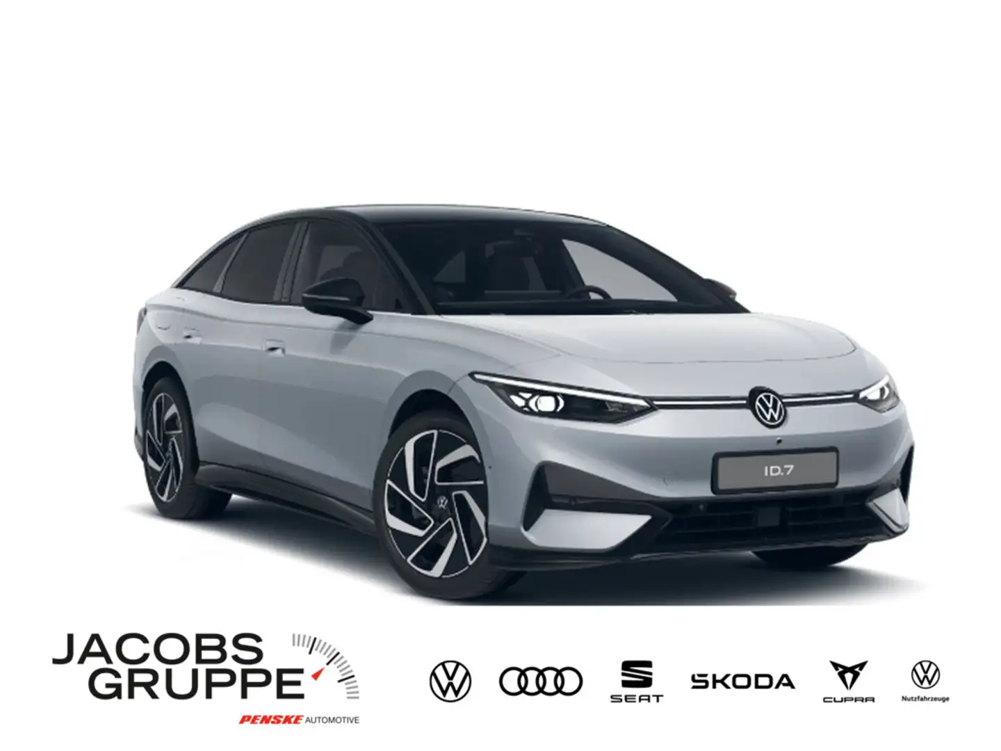 Volkswagen ID.7 Pro S 210 kW 286 PS 86 kWh 1-Gang-Automatik UPE 74.580,- incl. Srebrny - 1