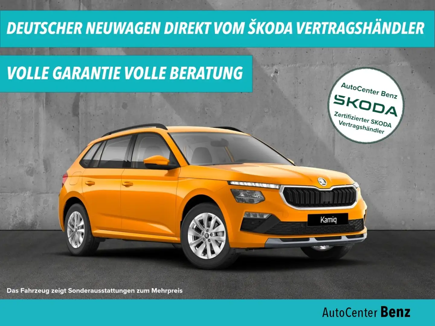 Skoda Kamiq 1.0 TSI SELECTION *KLIMAAUTO*PDC*CARPLAY* Klima Bleu - 1
