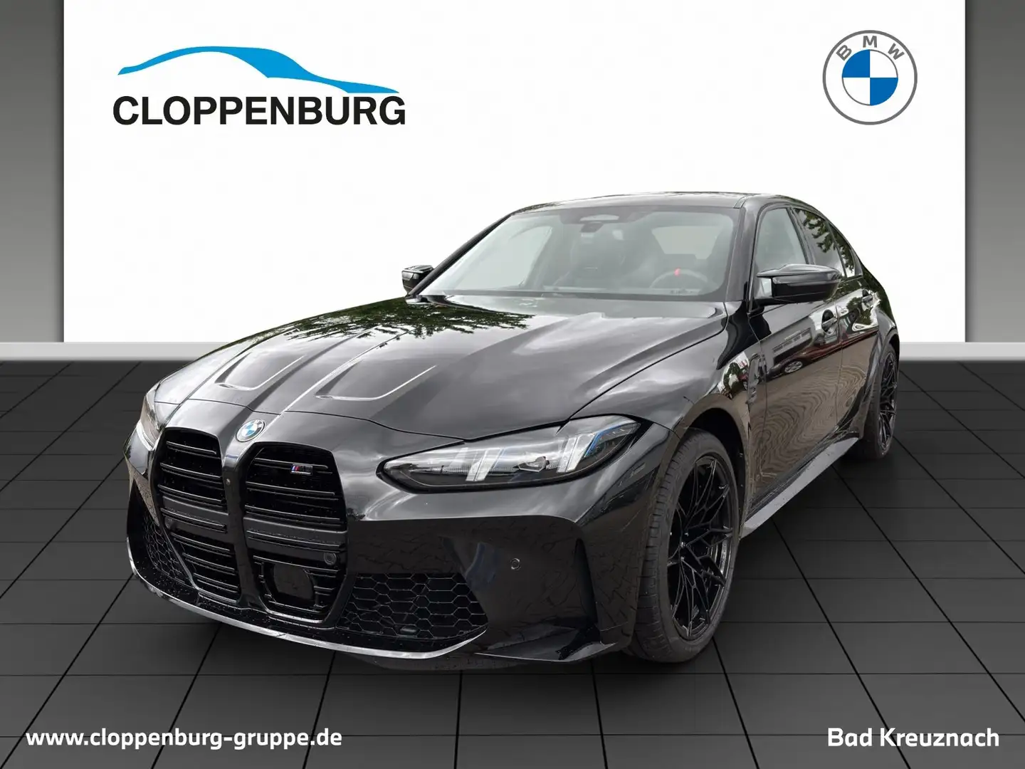 BMW M3 Competition SHZ+HK+LED+LHZ+ShadowLine Schwarz - 1
