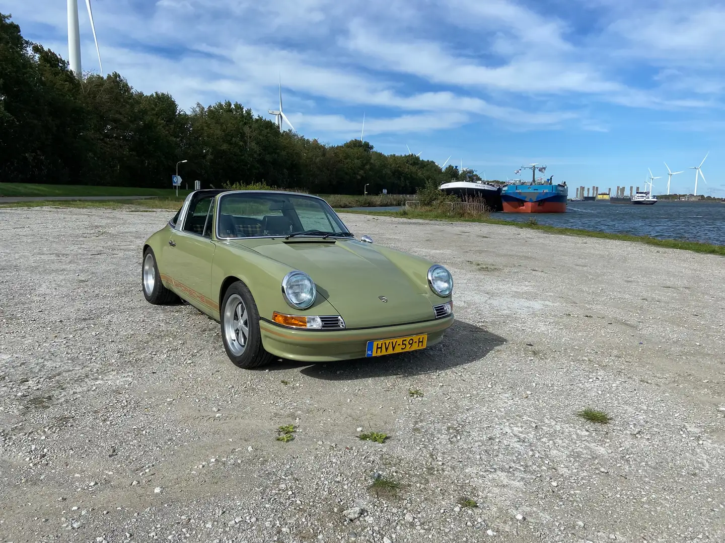 Porsche 911 911 3.2 Targa Backdate Groen - 2